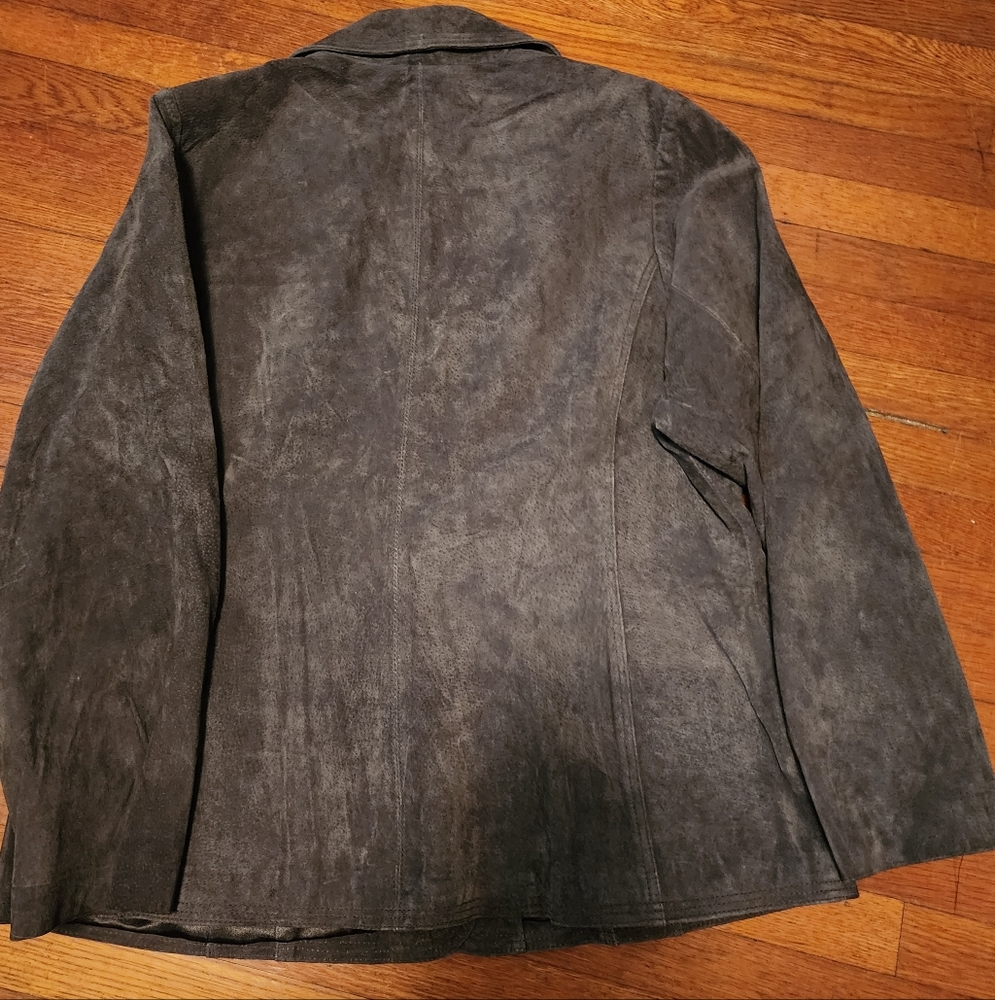 Suede Blazer